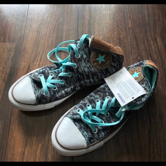 Unisex Knit Hi-Tops - Picture 1 of 4